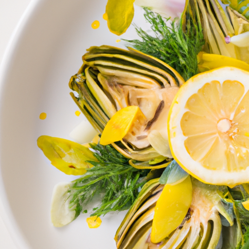 Mediterranean Artichoke And Lemon Salad Recipe