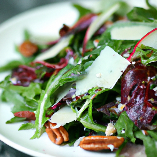 Mediterranean Arugula, Radicchio, And Pecorino Salad Recipe