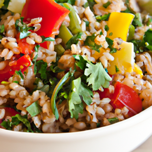 Mediterranean Barley Salad Recipe Mediterranean Barley Salad Recipe
