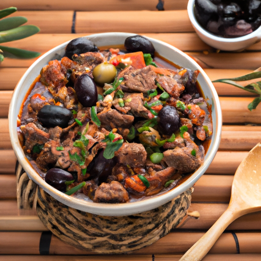 Mediterranean Beef And Olive Stew Recipe