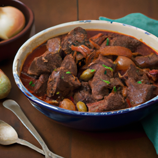 Mediterranean Beef Stifado (Greek Beef Stew) Recipe