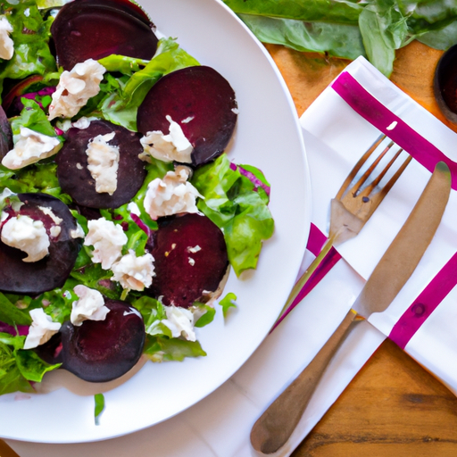 Mediterranean Beet Salad With Goat Cheese Recipe