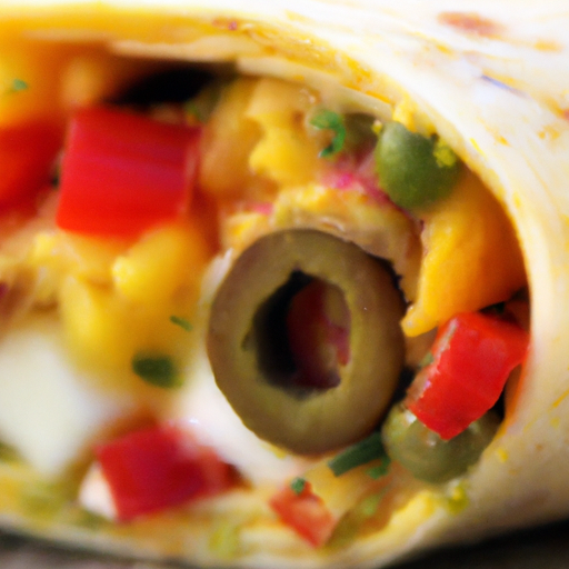 Mediterranean Breakfast Burrito Recipe