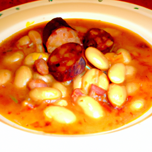 Mediterranean Chorizo And White Bean Soup Recipe
