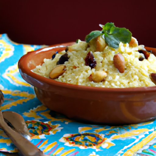 Mediterranean Couscous With Raisins And Almonds Recipe Mediterranean Couscous With Raisins And Almonds Recipe