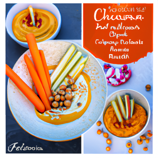 Mediterranean Cumin Roasted Carrot Hummus Recipe