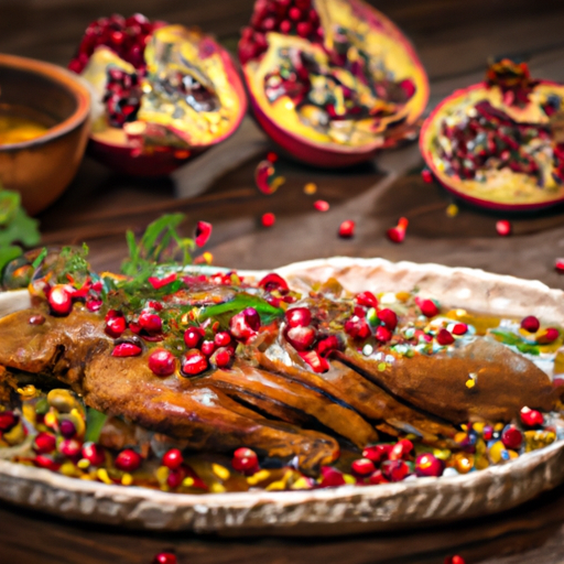 Mediterranean Duck With Pomegranate And Honey Recipe Mediterranean Duck With Pomegranate And Honey Recipe