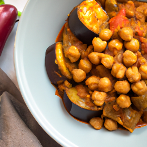 Mediterranean Eggplant And Chickpea Stew Recipe Mediterranean Eggplant And Chickpea Stew Recipe