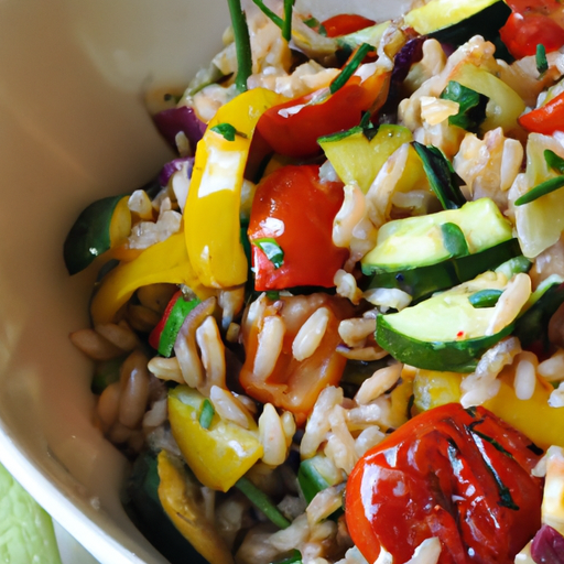 Mediterranean Farro Salad With Roasted Vegetables Recipe Mediterranean Farro Salad With Roasted Vegetables Recipe