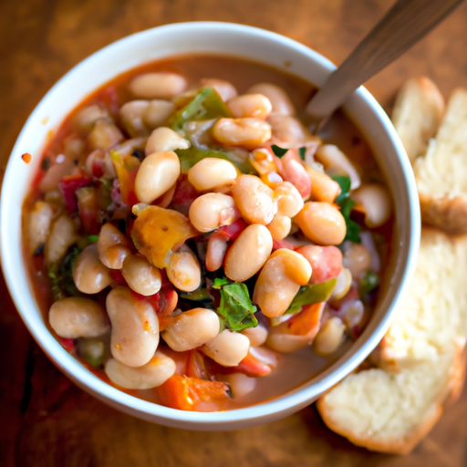 Mediterranean Fasolada (Greek White Bean Soup) Recipe