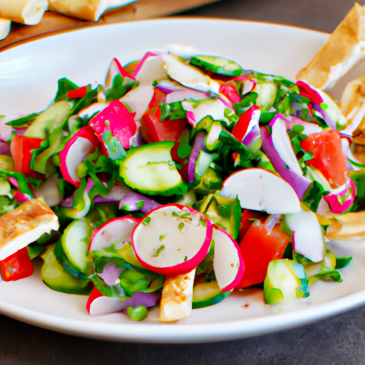 Mediterranean Fattoush Recipe