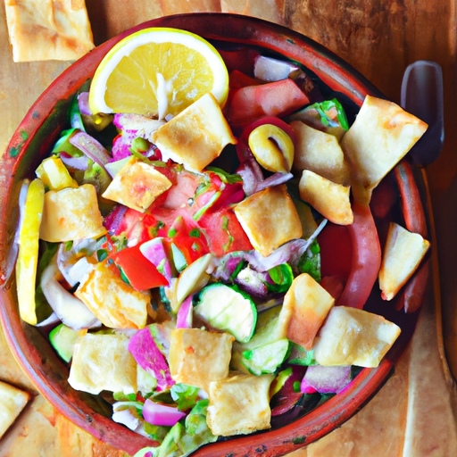 Mediterranean Fattoush Recipe