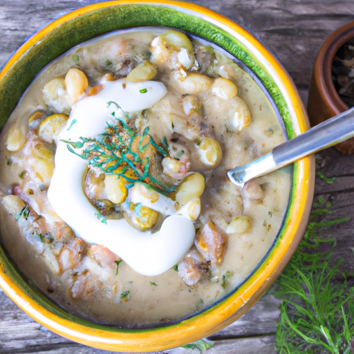 Mediterranean Fava Bean And Dill Soup Recipe