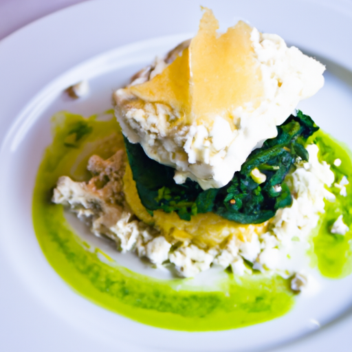 Mediterranean Feta And Spinach Polenta Recipe