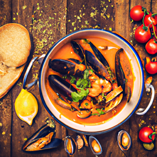 Mediterranean Fishermans Stew With Saffron Recipe