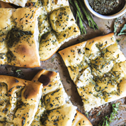 Mediterranean Flatbread With Herbs Recipe