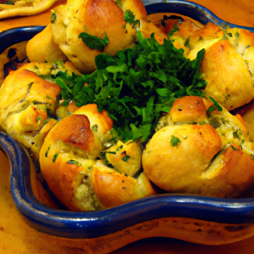 Mediterranean Garlic And Parsley Knots Recipe
