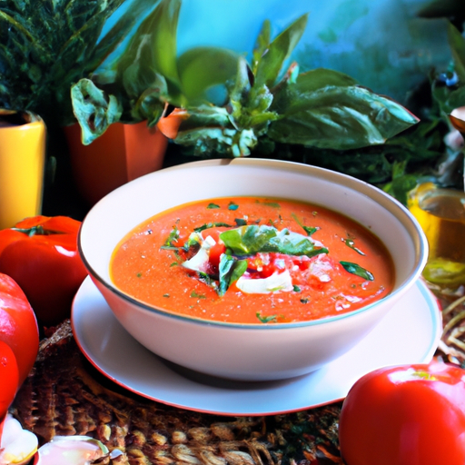 Mediterranean Gazpacho Recipe