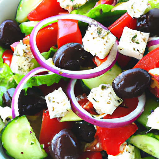 Mediterranean Greek Salad Recipe