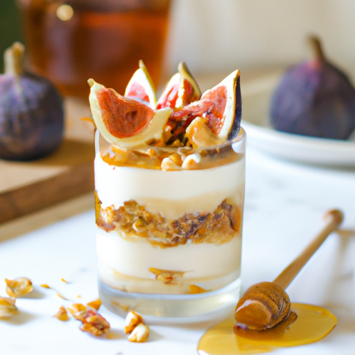 Mediterranean Greek Yogurt Parfait With Fresh Figs Recipe