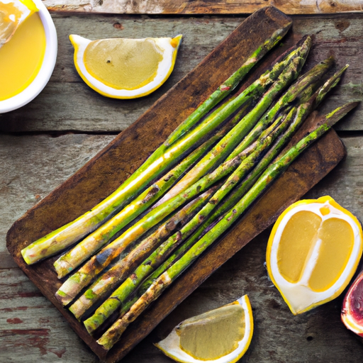 Mediterranean Grilled Asparagus With Lemon Recipe