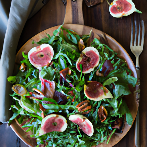 Mediterranean Grilled Fig And Prosciutto Salad Recipe