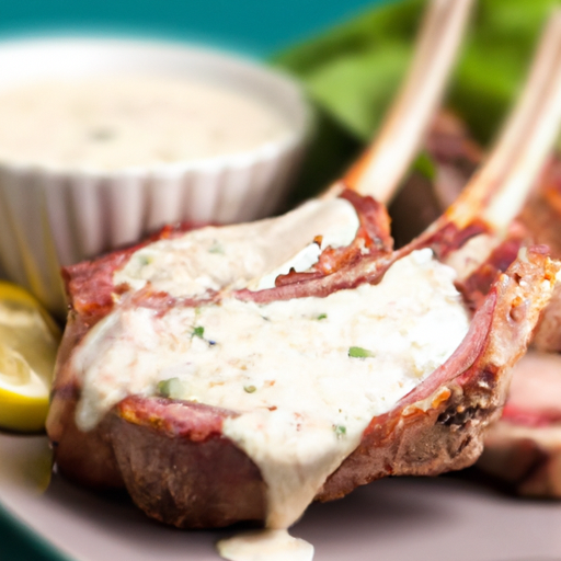 Mediterranean Grilled Lamb Chops With Mint Sauce Recipe