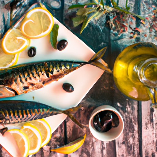 Mediterranean Grilled Mackerel With Olive Oil And Lemon Recipe