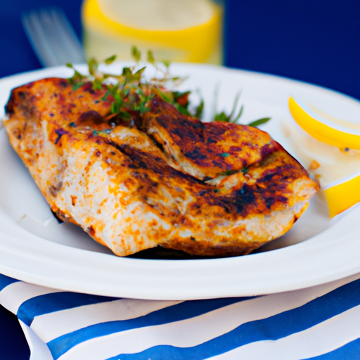 Mediterranean Grilled Swordfish With Lemon And Oregano Recipe
