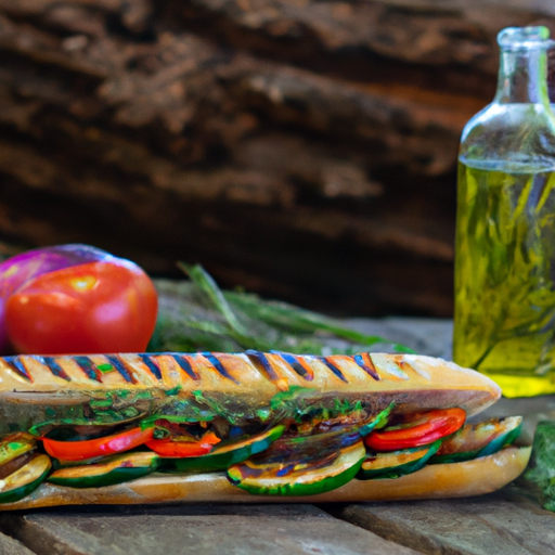 Mediterranean Grilled Vegetable Panini Recipe Mediterranean Grilled Vegetable Panini Recipe