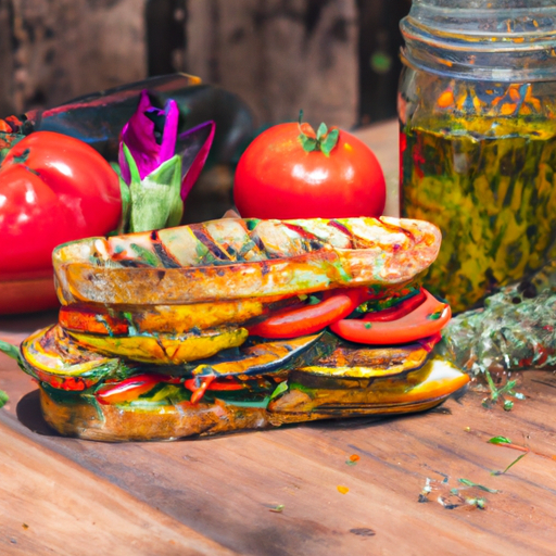 Mediterranean Grilled Vegetable Panini Recipe Mediterranean Grilled Vegetable Panini Recipe
