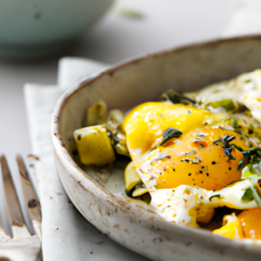 Mediterranean Herb And Olive Oil Scrambled Eggs Recipe