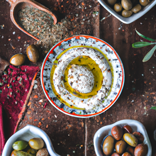 Mediterranean Labneh With Olives And Zaatar Recipe Mediterranean Labneh With Olives And Zaatar Recipe