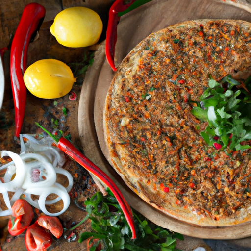 Mediterranean Lahmacun (Turkish Pizza) Recipe