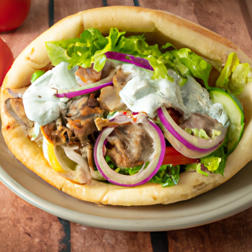 Mediterranean Lamb Gyros Recipe