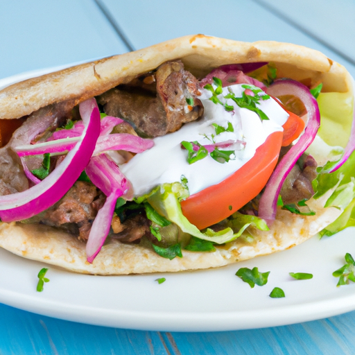 Mediterranean Lamb Gyros Recipe