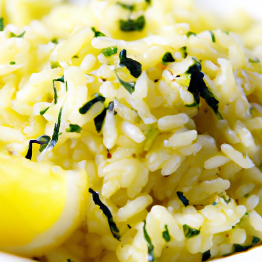 Mediterranean Lemon And Herb Risotto Recipe