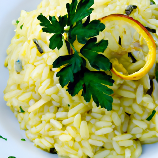 Mediterranean Lemon And Herb Risotto Recipe