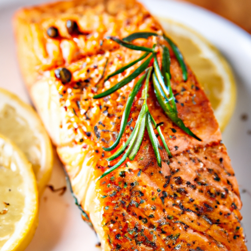Mediterranean Lemon And Herb Roasted Salmon Recipe