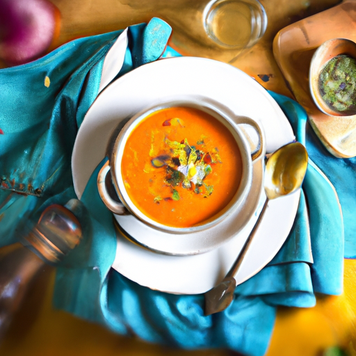 Mediterranean Moroccan Butternut Squash Soup Recipe Mediterranean Moroccan Butternut Squash Soup Recipe