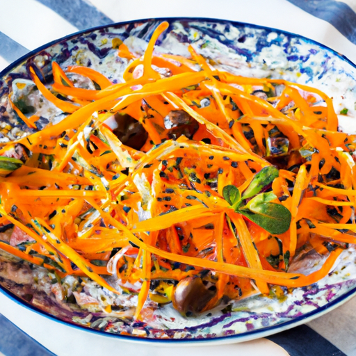 Mediterranean Moroccan Carrot Salad Recipe