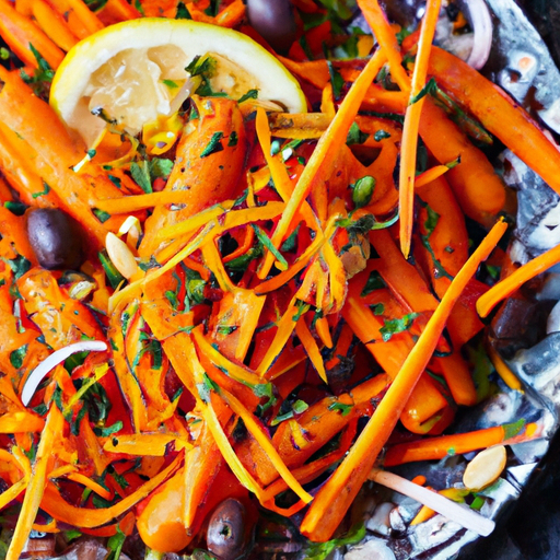 Mediterranean Moroccan Carrot Salad Recipe