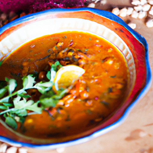 Mediterranean Moroccan Spiced Red Lentil Soup Recipe