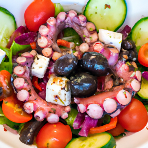 Mediterranean Octopus Salad Recipe Mediterranean Octopus Salad Recipe