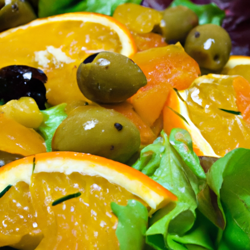 Mediterranean Olive And Orange Salad Recipe