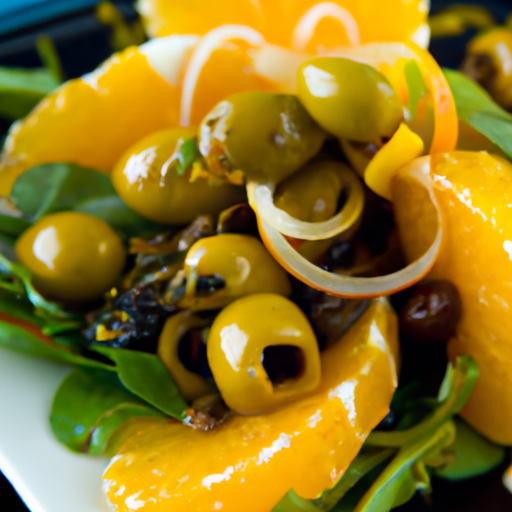 Mediterranean Olive And Orange Salad Recipe