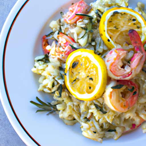 Mediterranean Orzo With Lemon And Shrimp Recipe