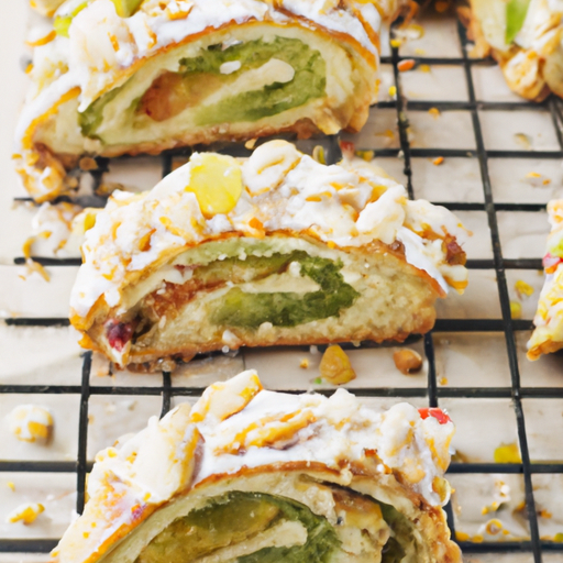 Mediterranean Pistachio And Apricot Scrolls Recipe