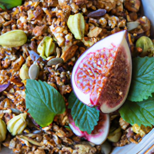 Mediterranean Pistachio And Fig Granola Recipe