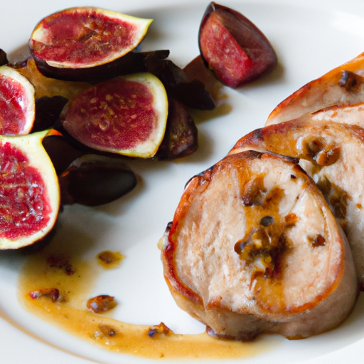 Mediterranean Pork Medallions With Fig And Balsamic Reduction Recipe
